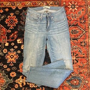 Madewell 9” High-Rise skinny jeans